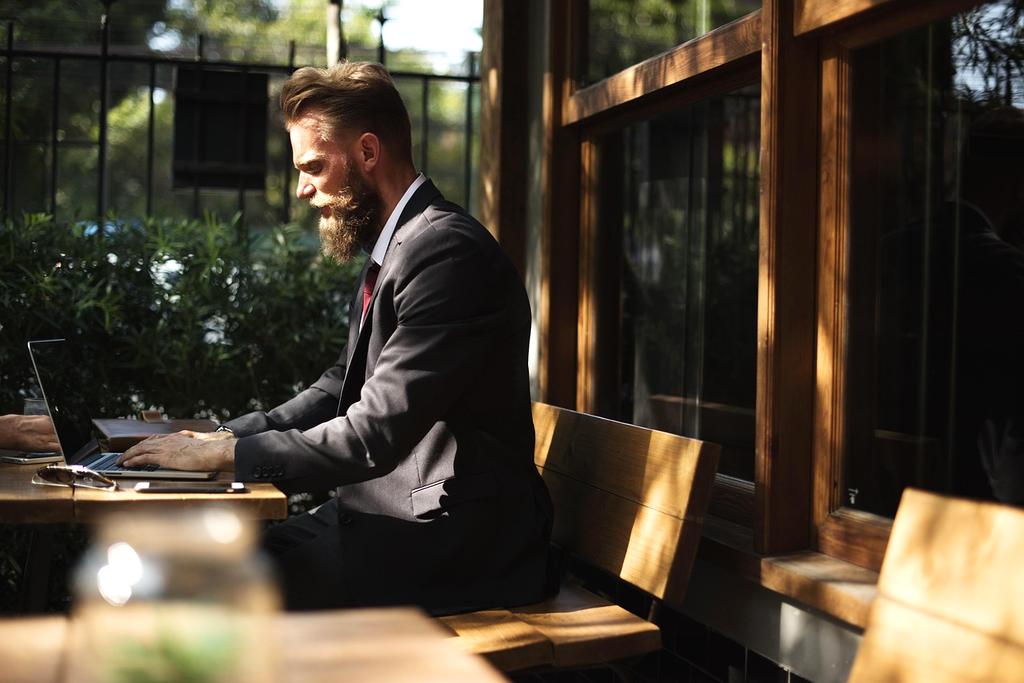 Person implementing technology solutions in natural setting